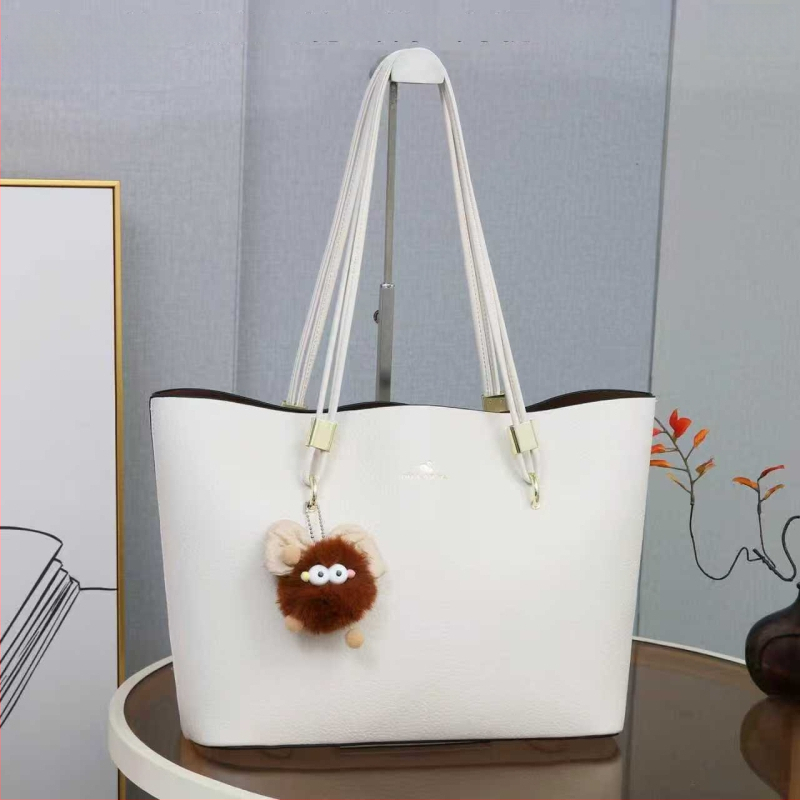 PU sieviešu Tote soma, vertikāla kvadrātveida forma, magnētiska aizdare, iekšējie kabatiņi ar rāvējslēdzēju un dokumentu kabatiņa, poliestera oderējums