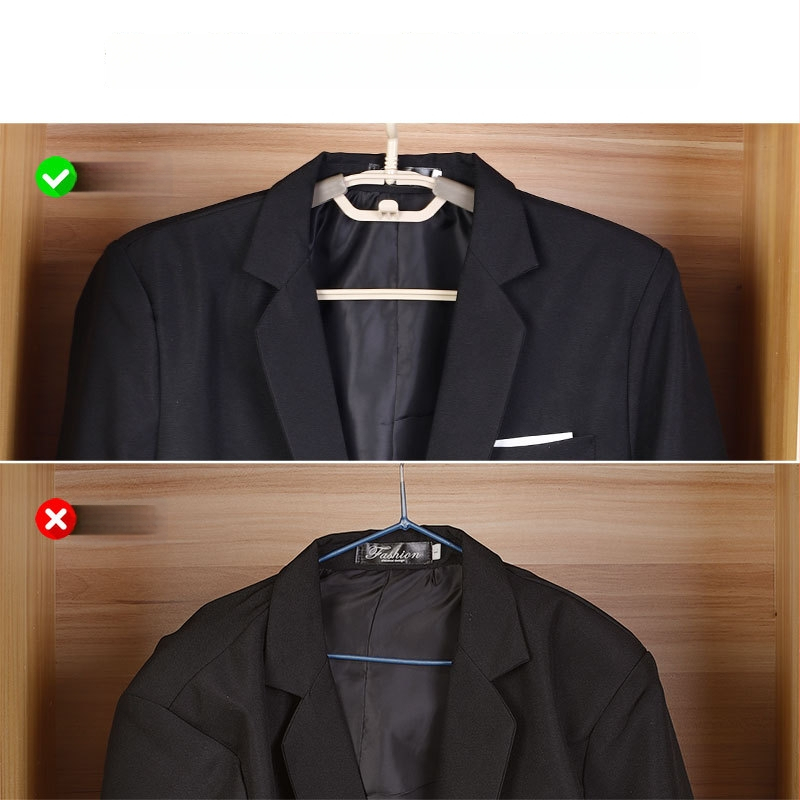 Teleskoopiline plastikust riidepuu, libisemiskindel, jälgi jätmata, õla märgid vältiv, raske ja vastupidav, koduseks kasutuseks – riided, püksid ja lipsud