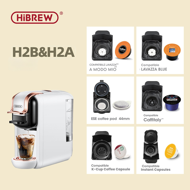 HiBREW ST-514 kohvimasin — kaasaegne minimalistlik stiil, ühtne disain, välja antud 2018