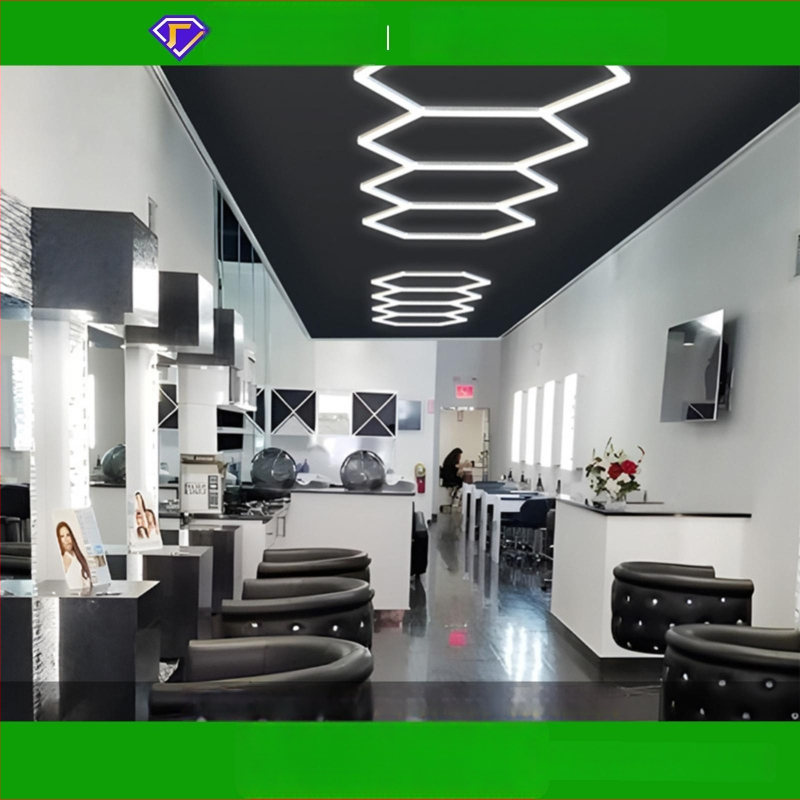 LED-dekoratiivvalgustus, varjudevaba, energiasäästlik kroonlühter, Honeycomb seeria HX-BCD-04 – 168W, 220V, 1600 lm, PF 0,8