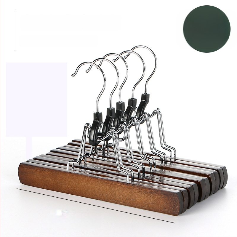 Puidust seeliku ja pükste klipp, mitte libisev, kortsudevastane, kohandatav