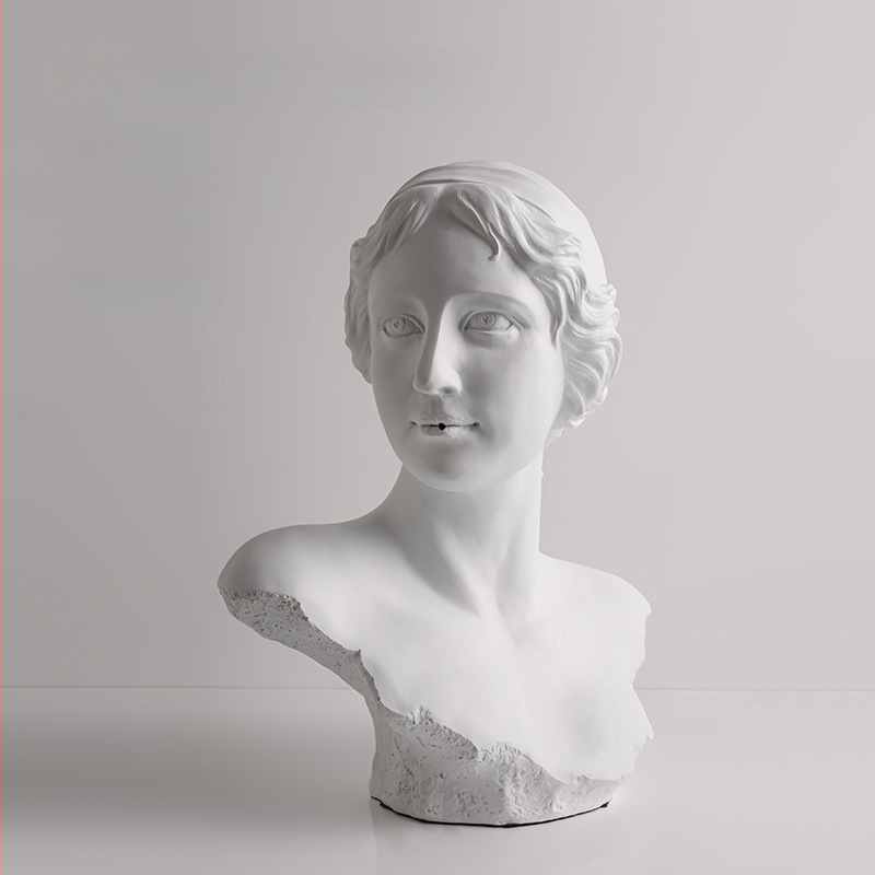 Behanmei Davidi skulptuur – Põhjamaine kerge luksus, resinist dekoratiivne figuur kodu jaoks, kartongpakend (Materjal: Resin; Kategooria: Loomad; Pakend: Kartonkpakend; Materjali tüüp: Plastik, Resin)