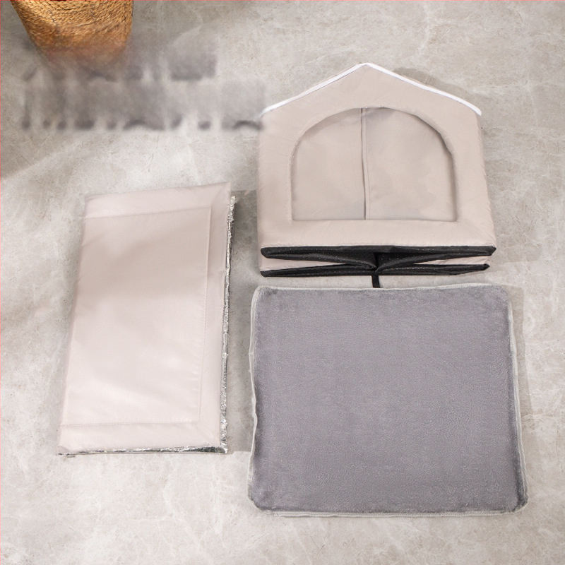 Väline suletud kasside varjupaik tänavale, veekindel ja soe talvel, sobib kõikideks aastaaegadeks, Oxfordi kangast