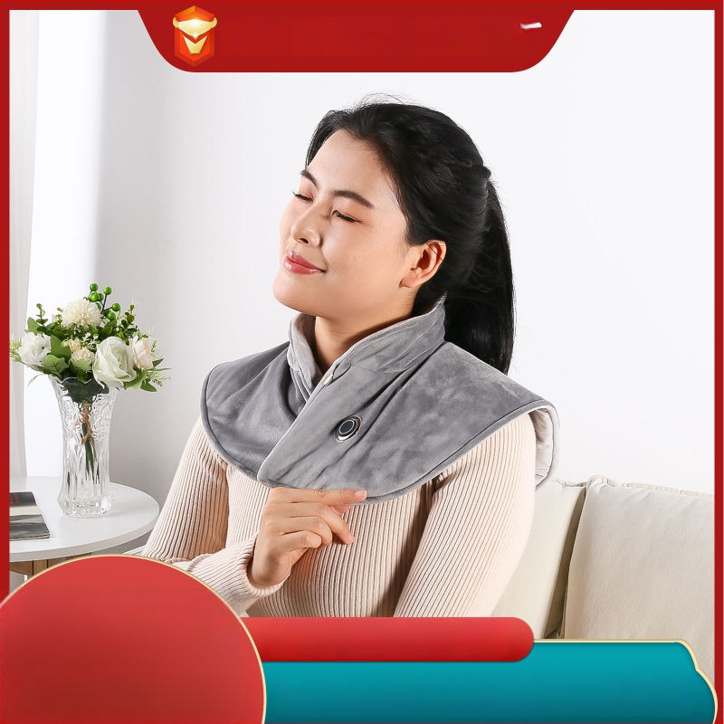 Elektrinis šilumos šalikėlis kaklui ir pečiams su nugaros atrama – 5V, 2A, temperatūros diapazonas 45–55°C, šildymo temperatūra 55°C, svoris 400 g