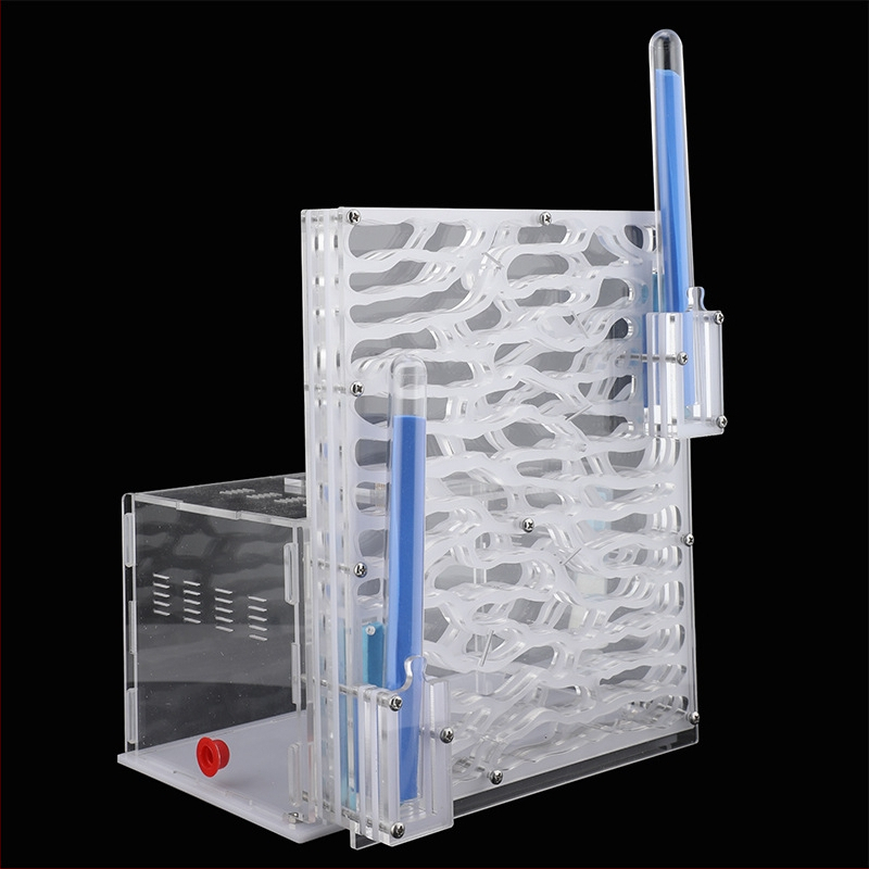 Akrüülantide elukoht: läbipaistev loss puu peal ökoloogilise kastiga (Materjal: Akrüül; DIY: Ei; Vanus: 7–14; Elektriline: Ei; Vaimuline areng)