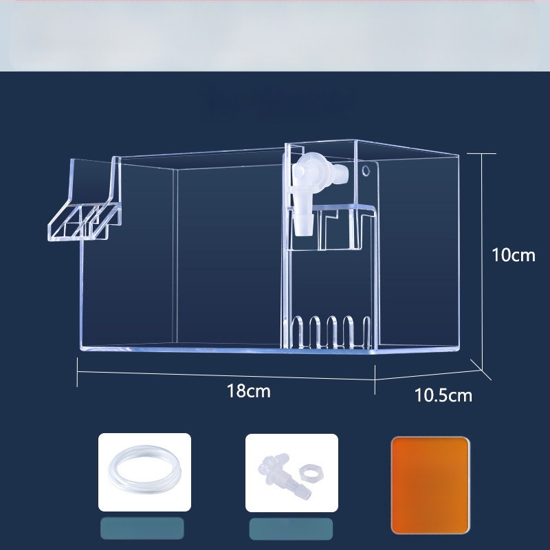 Seinaga akvaariumifilter, kolm ühes filtratsioonisüsteem, hapnikustamine ja kasulike bakterite tugi, vaikne töö, kaal 1 kg
