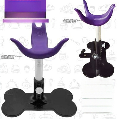 Reguleeritav silikoonist koera seiseabi, südamekujuline väike pink hoolduseks