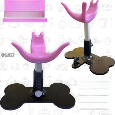 Reguleeritav silikoonist koera seiseabi, südamekujuline väike pink hoolduseks