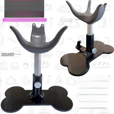 Reguleeritav silikoonist koera seiseabi, südamekujuline väike pink hoolduseks