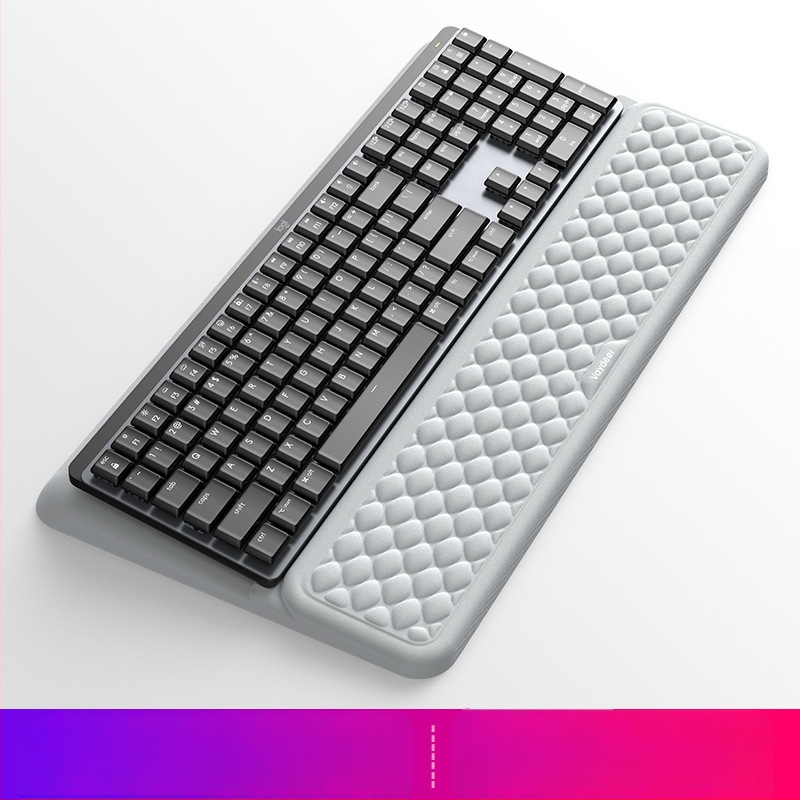 Integreeritud klaviatuuritugi, randmealuse padja mälupaga, ühepoolne, libisemiskindel, STK01