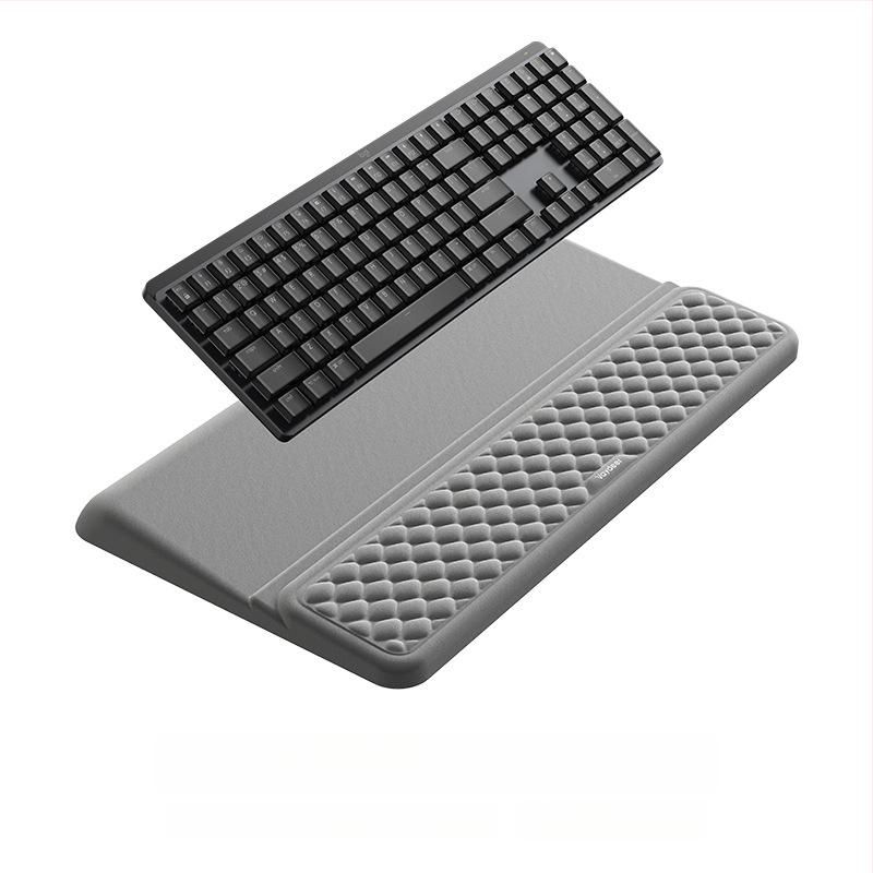 Integreeritud klaviatuuritugi, randmealuse padja mälupaga, ühepoolne, libisemiskindel, STK01