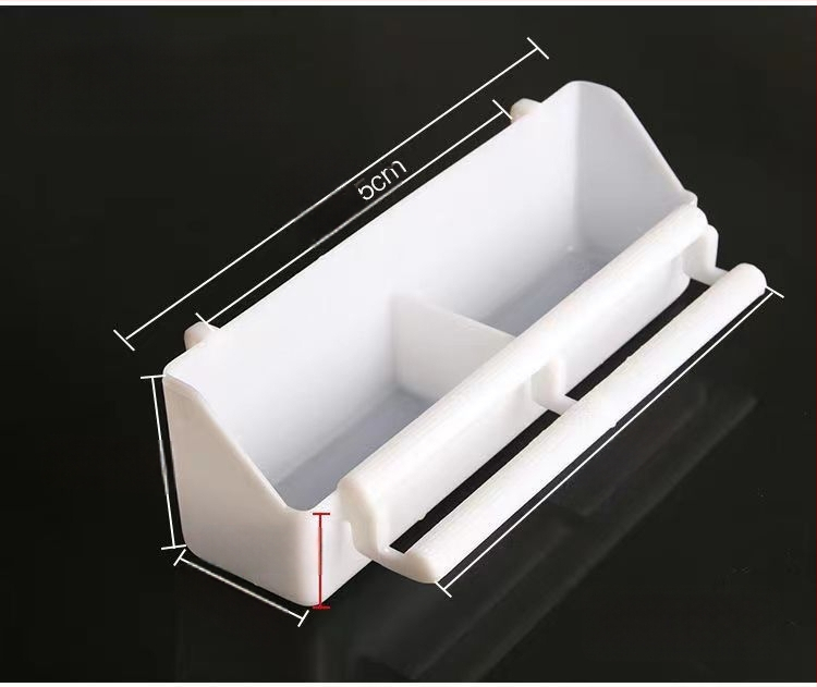 Kahekomponentne lindude toidu- ja joogikauss, paksendatud konstruktsioon, sobib papagoidele ja kajalindudele, kahemaksliline kasutus