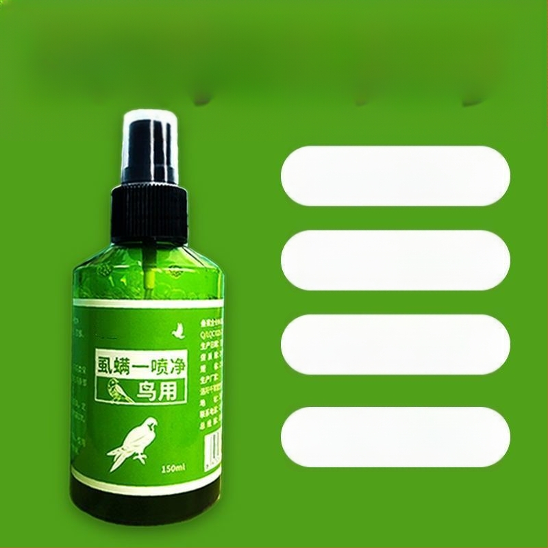 Linnu välise putukate pihusti – papagoidele ja võistluslindudele; tõrjub spalvu utisid, ērmeid ja parasiite.