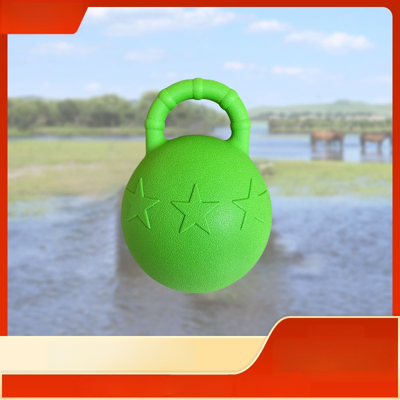 Hobuse mängupall, hammustuskindel PP-materjal, treeningpall, kohandatav