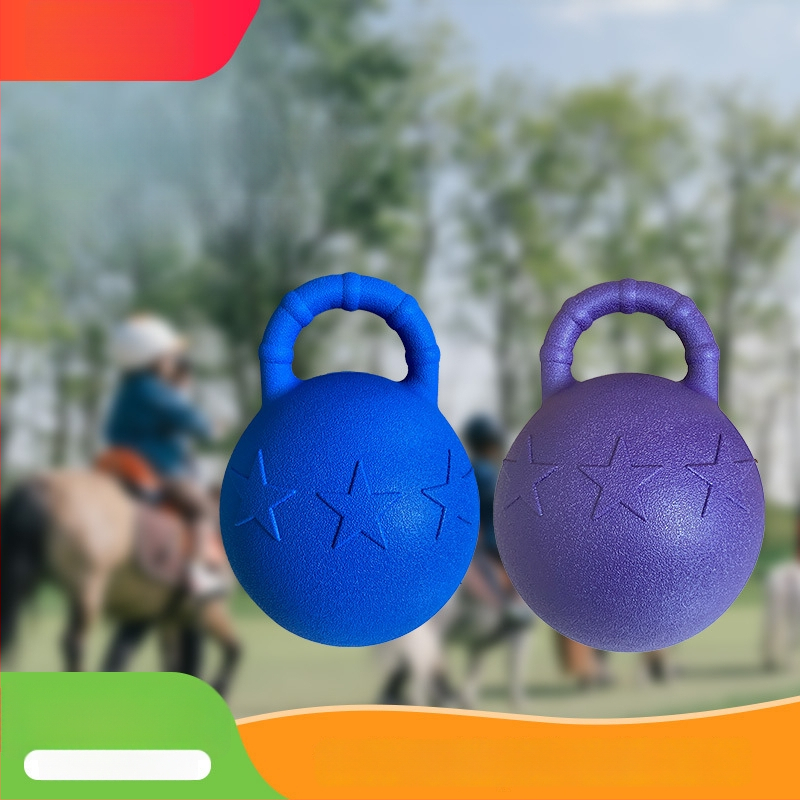 Hobuse mängupall, hammustuskindel PP-materjal, treeningpall, kohandatav