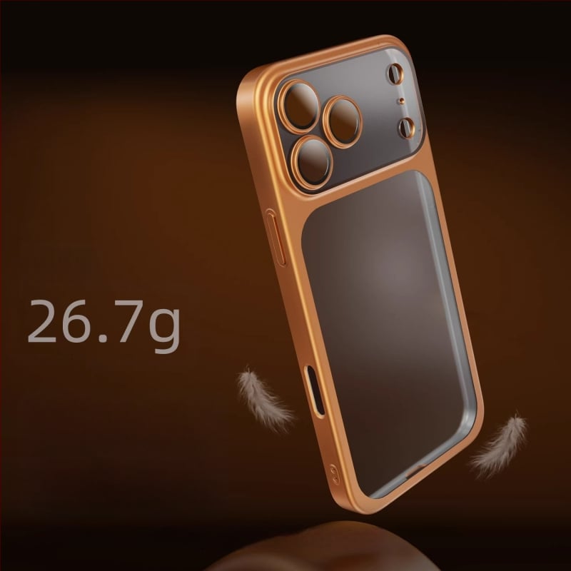 Ultra vékony matt tokk iPhone 16–17 sorozathoz, hőelvezetés, teljes lefedés, ütésálló és ujjlenyomat-mentes felület