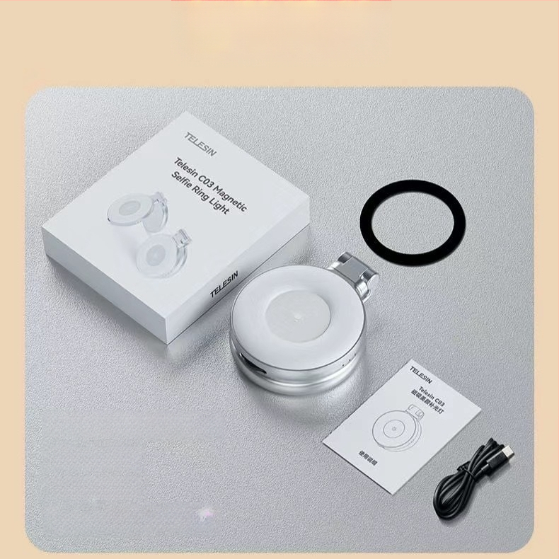 MagSafe fotografavimo laikiklis išmaniesiems – magnetinis pritvirtinimas, belaidis Bluetooth valdymas, vaizdo stabilizavimas, ABS korpusas, suderinama su Apple ir Android