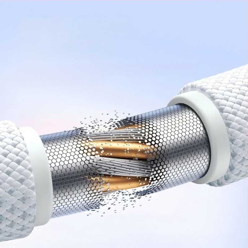 Anker USB-C kiududega kiirlaadimiskaabel mobiiltelefonidele ja tahvelarvutitele, 240W PD, Type-C