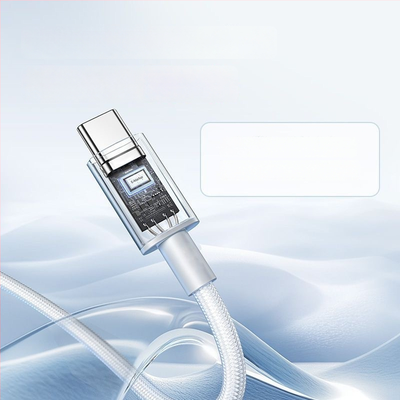 Anker USB-C kiududega kiirlaadimiskaabel mobiiltelefonidele ja tahvelarvutitele, 240W PD, Type-C