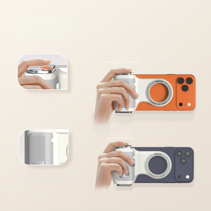 COMITOK Moca Magsafe magnētiskais palīglīdzeklis fotografēšanai (ABS materiāls • slodze 1–2 kg • svars 0.109 kg)
