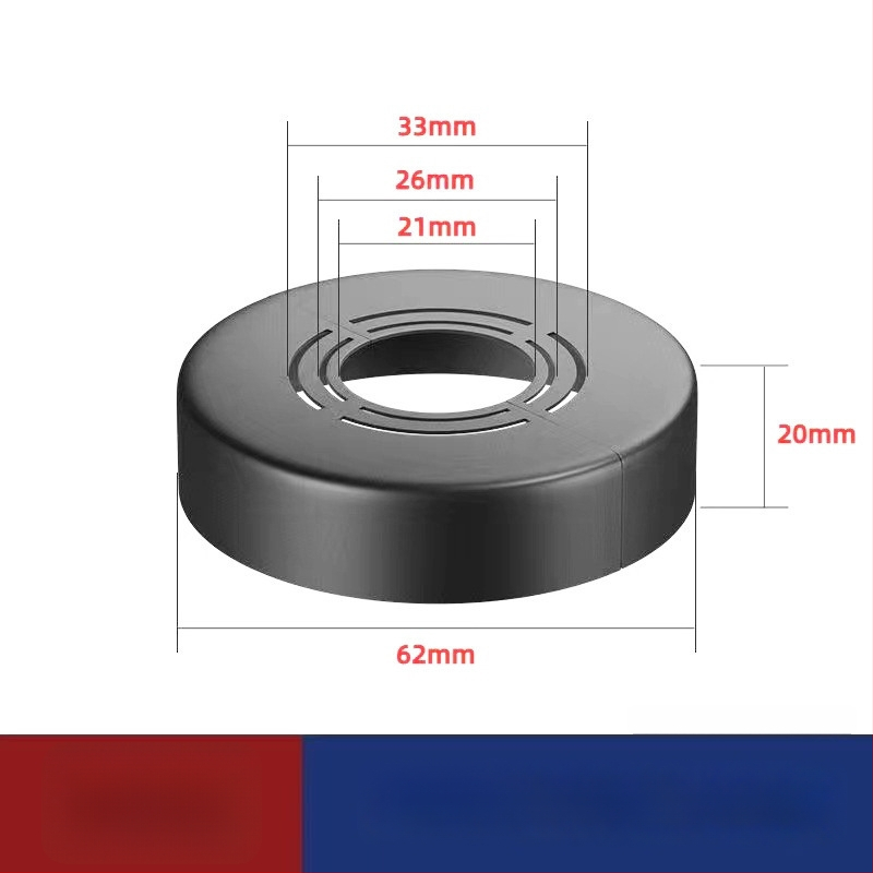 Dekoratiivne kate nurga ventiilile ja dušile – ABS, kaasaegne minimalistlik stiil, litsentsitav privaatne märgistamine, kvaliteedi garantii