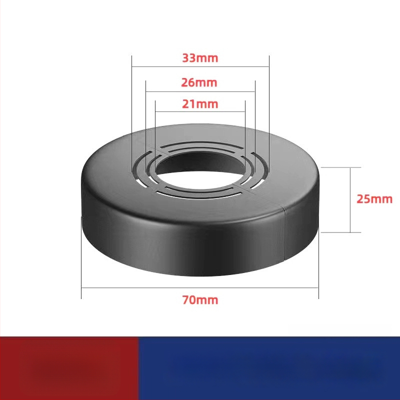Dekoratiivne kate nurga ventiilile ja dušile – ABS, kaasaegne minimalistlik stiil, litsentsitav privaatne märgistamine, kvaliteedi garantii