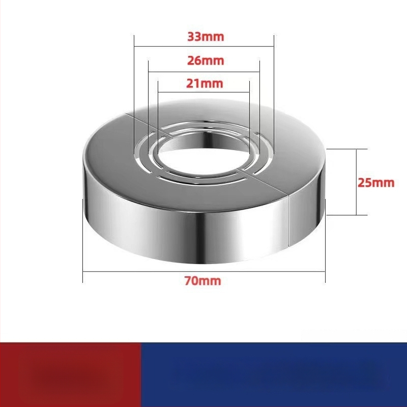 Dekoratiivne kate nurga ventiilile ja dušile – ABS, kaasaegne minimalistlik stiil, litsentsitav privaatne märgistamine, kvaliteedi garantii