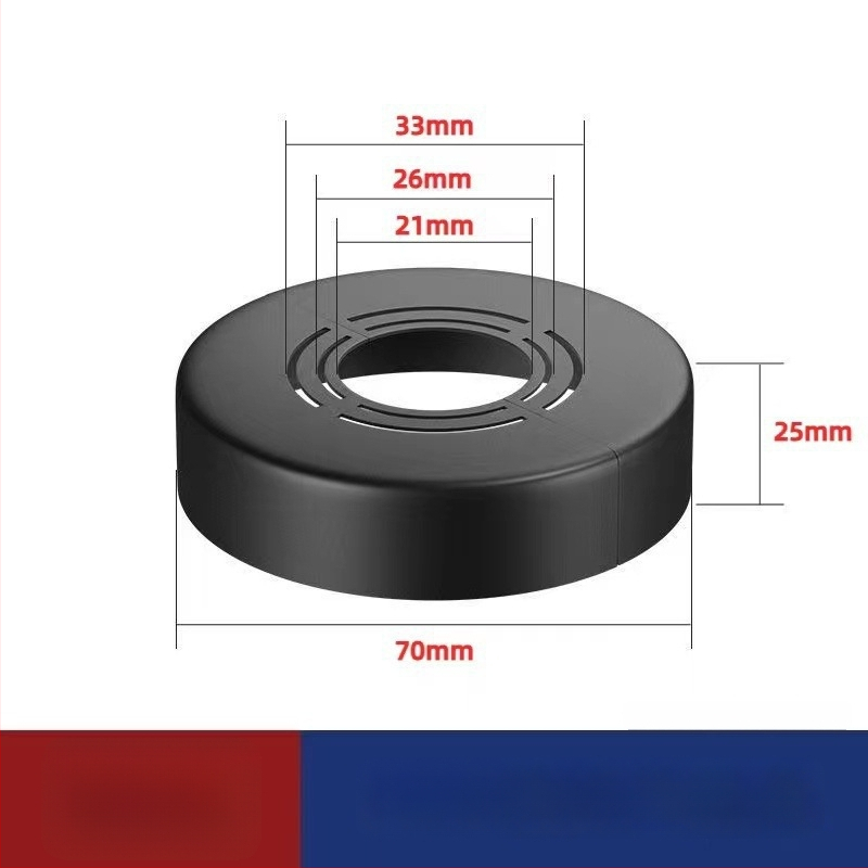 Dekoratiivne kate nurga ventiilile ja dušile – ABS, kaasaegne minimalistlik stiil, litsentsitav privaatne märgistamine, kvaliteedi garantii