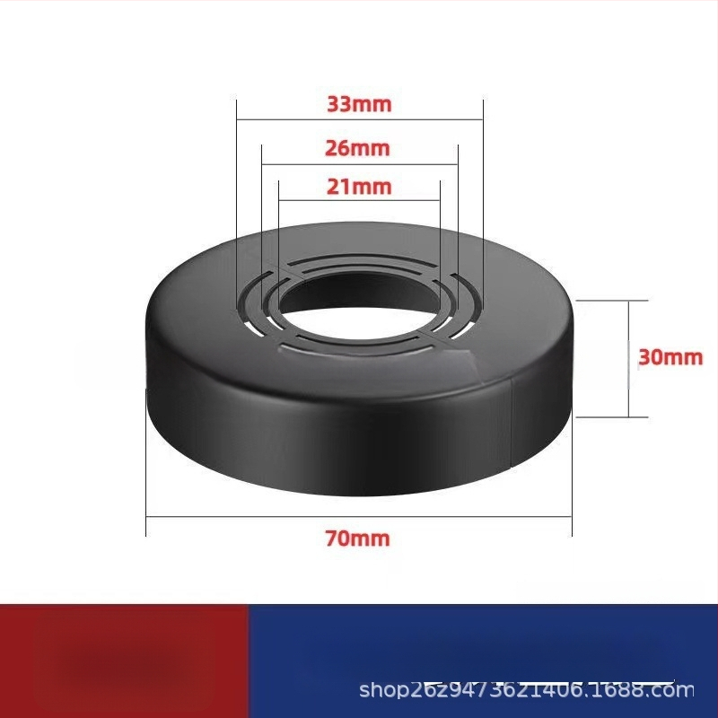 Dekoratiivne kate nurga ventiilile ja dušile – ABS, kaasaegne minimalistlik stiil, litsentsitav privaatne märgistamine, kvaliteedi garantii