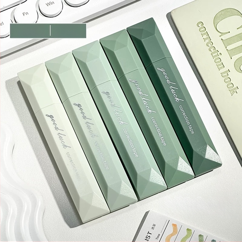 Kustutuslint A68 – gradientse kujundus, vaikne liikumine, suur maht, plastikust korpus, 5 tk/pakk, New Year