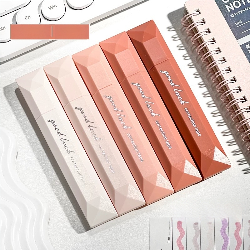 Kustutuslint A68 – gradientse kujundus, vaikne liikumine, suur maht, plastikust korpus, 5 tk/pakk, New Year