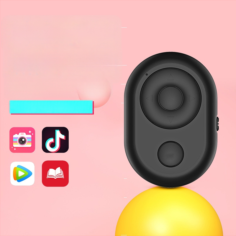 Bluetoothi kaugjuhtimispult Androidi ja iOS-iga ühilduv, universaalne selfie- ja video salvestamiseks, 6-key tremolo mudel, Vernon, ABS materjal, kaal 15 g