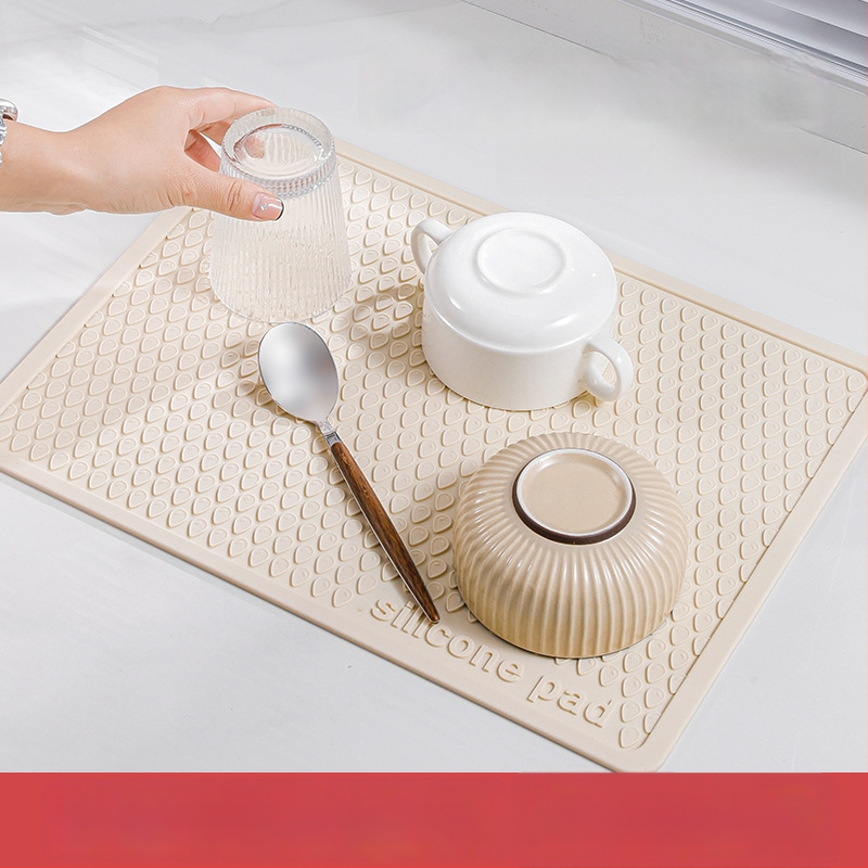 Silikoonist köögialus, ruudu kujuga, kuumuskindel, libisemiskindel, rebenemiskindel