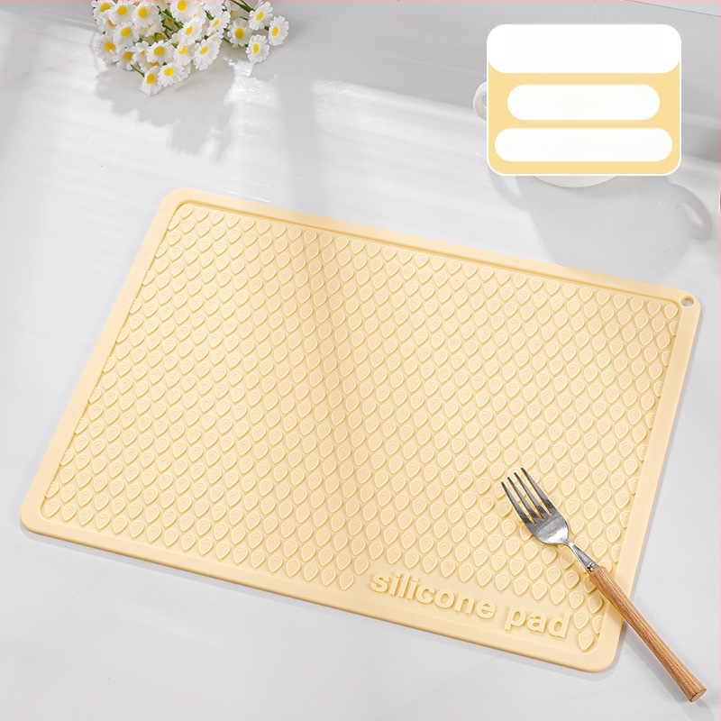 Silikoonist köögialus, ruudu kujuga, kuumuskindel, libisemiskindel, rebenemiskindel