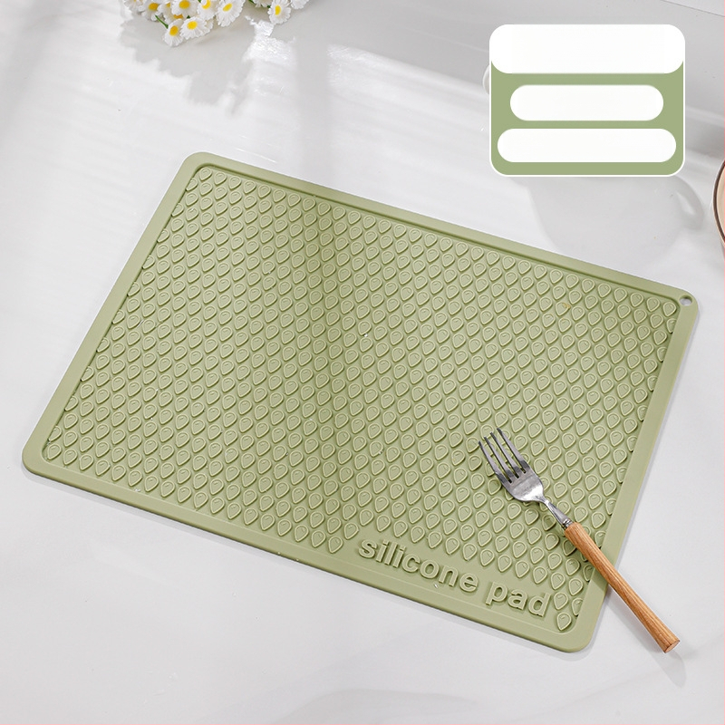 Silikoonist köögialus, ruudu kujuga, kuumuskindel, libisemiskindel, rebenemiskindel