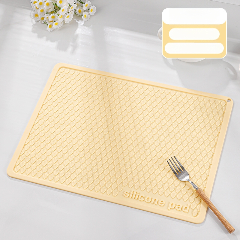 Silikoonist köögialus, ruudu kujuga, kuumuskindel, libisemiskindel, rebenemiskindel
