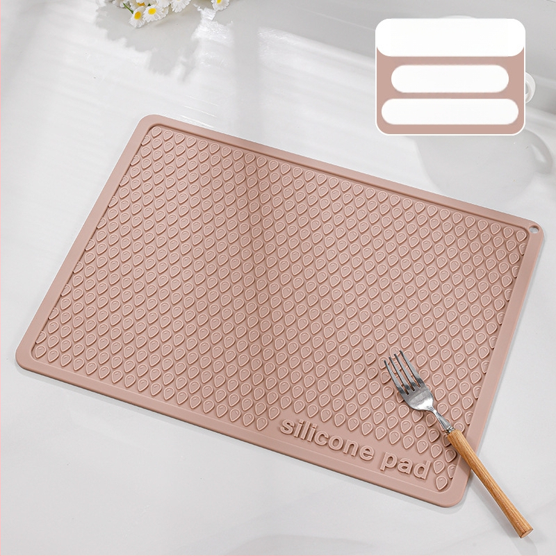 Silikoonist köögialus, ruudu kujuga, kuumuskindel, libisemiskindel, rebenemiskindel