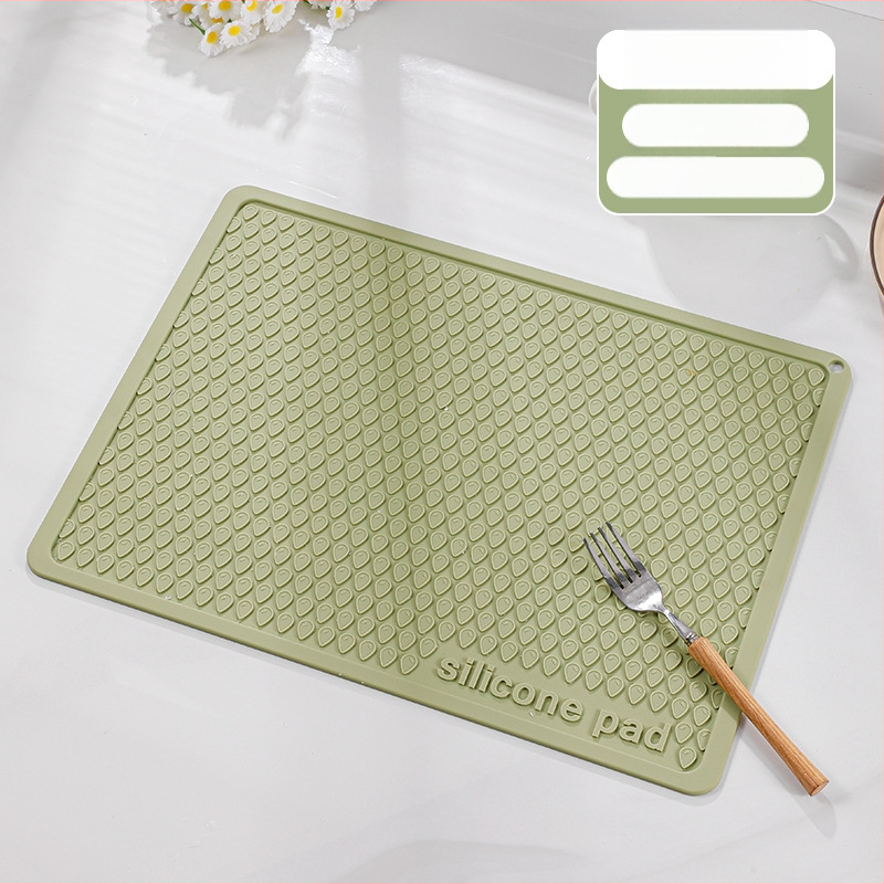 Silikoonist köögialus, ruudu kujuga, kuumuskindel, libisemiskindel, rebenemiskindel