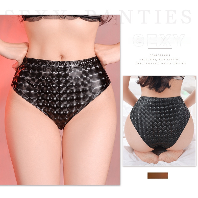 Sieviešu seksīgi biksītes ar vidukļa augstumu, leopardā rakstu un čūsku ādas efektu, PU reljefs audums, 90–95% poliestera