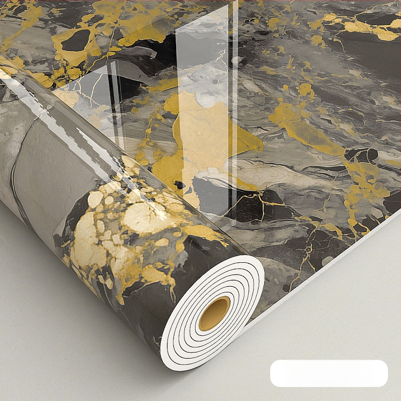 Dekoratīvs sienas uzlīme – XPE materiāls, marmora raksts, pašlīmējošs, ūdensizturīgs un mitrumizturīgs, biezums 2,0 mm