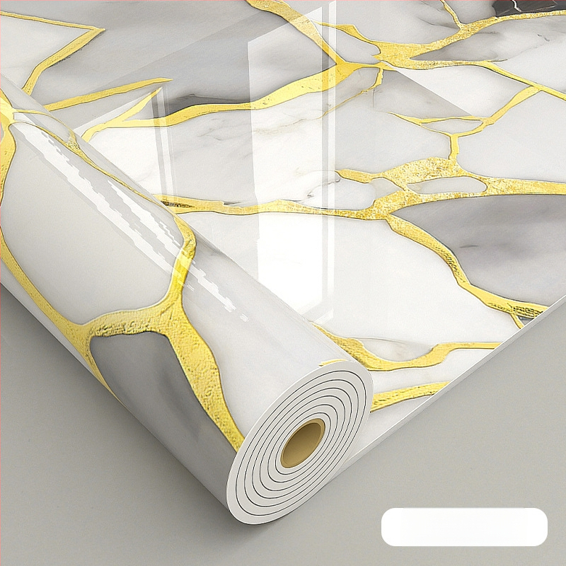 Dekoratīvs sienas uzlīme – XPE materiāls, marmora raksts, pašlīmējošs, ūdensizturīgs un mitrumizturīgs, biezums 2,0 mm