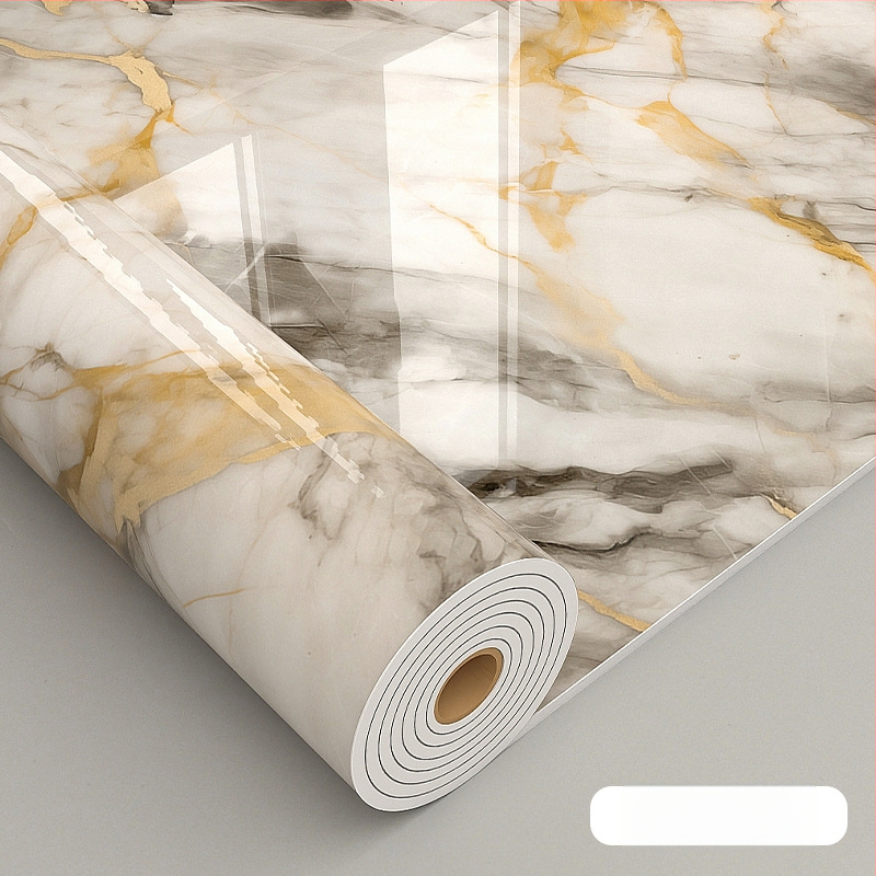 Dekoratīvs sienas uzlīme – XPE materiāls, marmora raksts, pašlīmējošs, ūdensizturīgs un mitrumizturīgs, biezums 2,0 mm