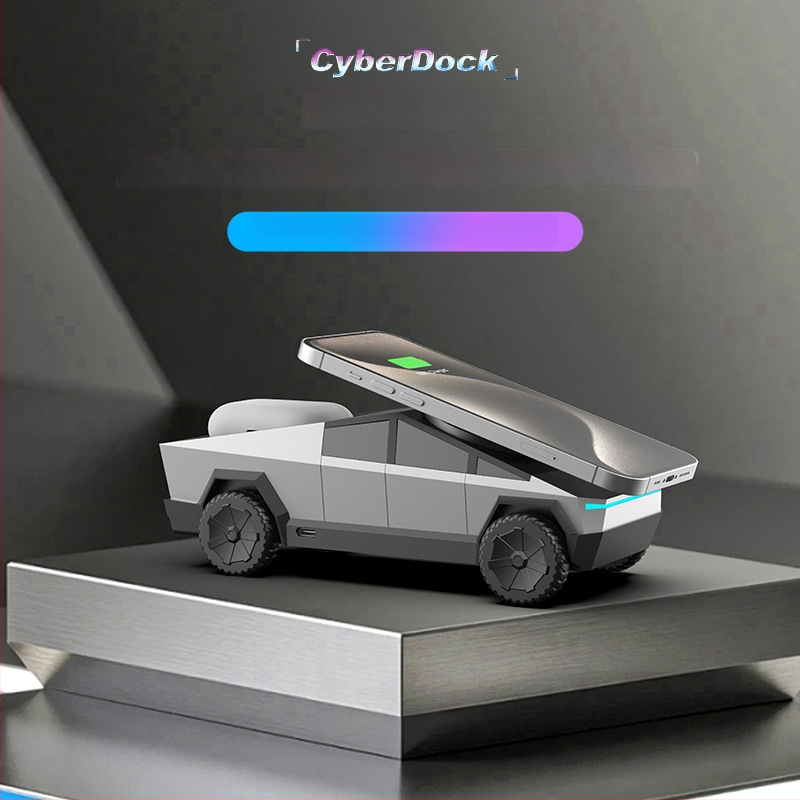 Laua juhtmevaba laadija 3-ühes telefonile, kellale ja kõrvaklappidele magnetlaadimisega, QC3.0, 15W