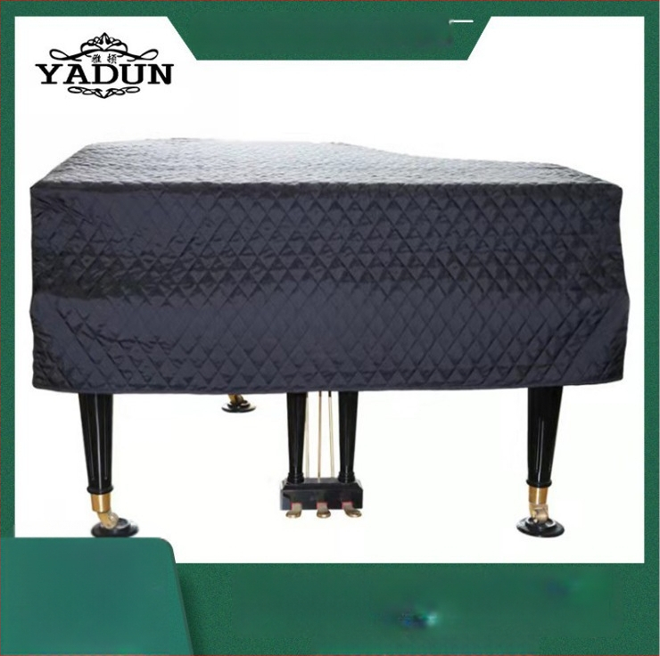 Arden dangtelis fortepijonui grand piano, nailon audinys, atsparus vandeniui ir drėgmei, medvilninis užpildas, šiuolaikiško minimalistinio stiliaus