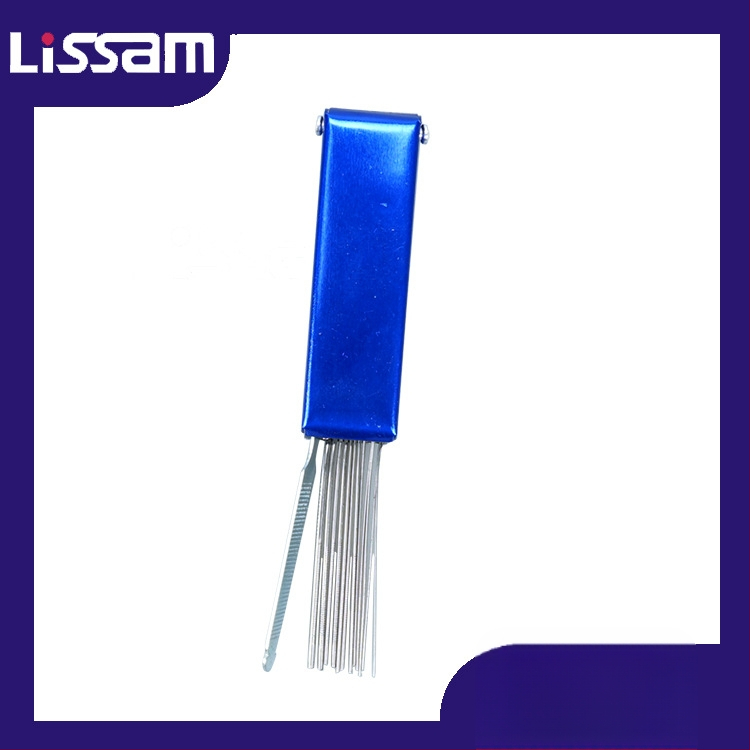 Gaaskeevitamiseks mõeldud Pass nõel alumiiniumkarbis – Tüüp: Pass needle; Imporditud: Ei; Bränd: Muu