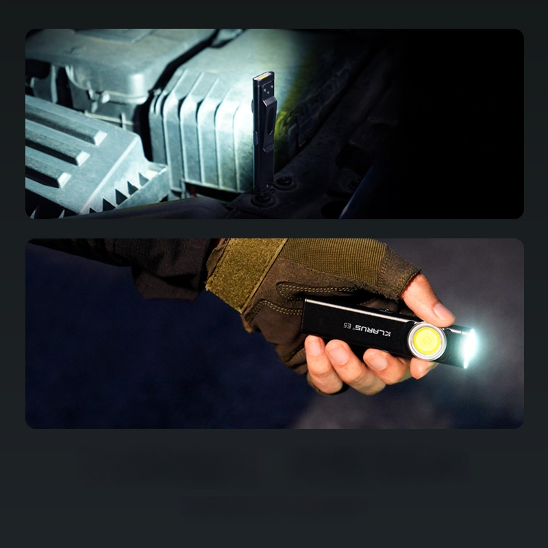 Laaditav LED taskulamp, kaasaskantav mini EDC, 4W, 3.0-4.2V, sisseehitatud akumulator