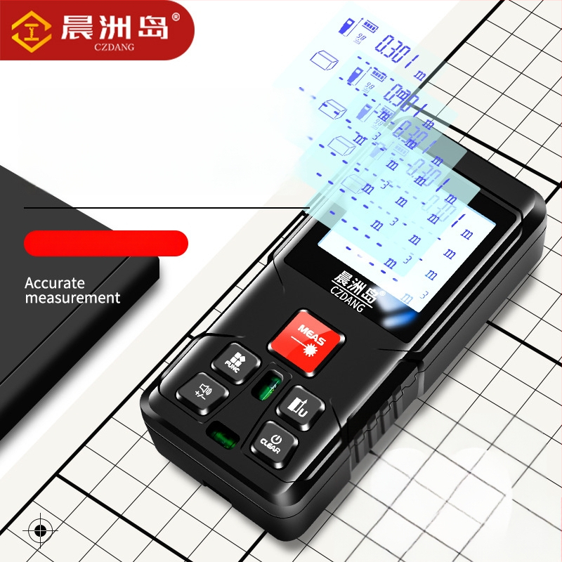Laserkaugusmõõtja – kaasaskantav sise-kasutuseks, (vahemik 0,05–120 m, täpsus ±3 mm, mudel LDM-C120)