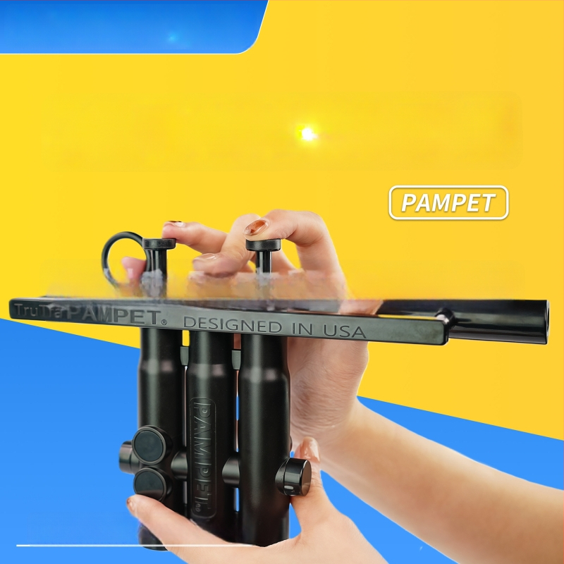 Trompeti sõrmelise harjutuseseade – plastikust, suletud kott, täiskasvanutele ja lastele