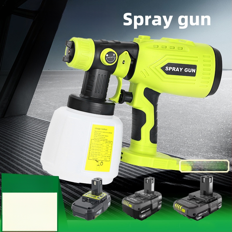 Pihustuspüstol, ühilduv Ryobi 18V akulaatoriga; aku ei kuulu komplekti; tõhus pihustusotsik