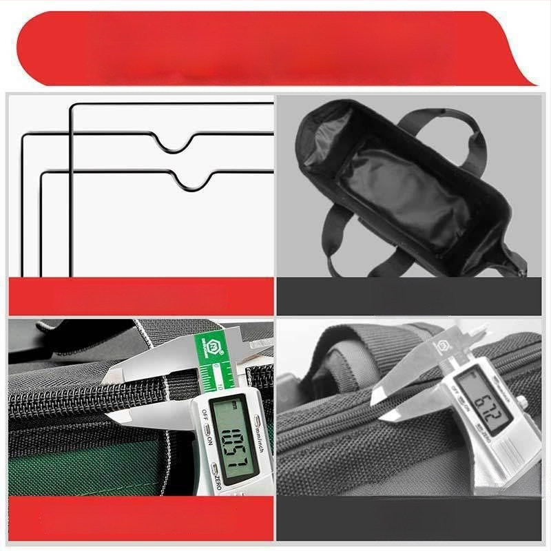 Elektritööriistade komplekt hoiukotiga – ruudukujuline disain, mitmekülgne, vastupidav